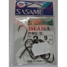 Anzois Sasame Iseama nº2 F-764 Black Nickel 9 Pcs